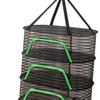Outdoor Hanging Drying Net Large Capacity with 360 Degree Rotating Hook for Vegetables Meat Tableware Dried Fish Storage Net