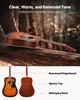 VEVOR 41 in / 1041.4 mm Dreadnought Acoustic Guitar Beginner Bundle Gig Bag Adult Sunburst