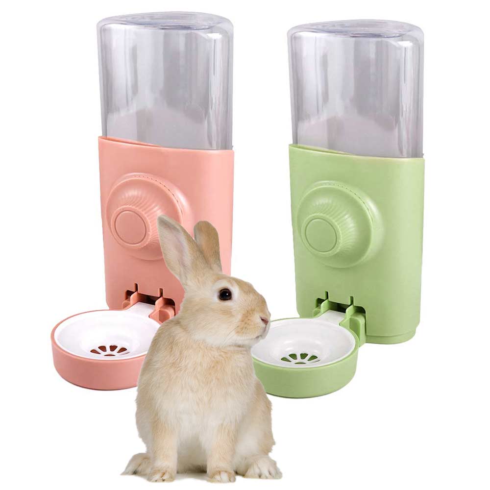 Bunny Chinchilla Guinea Pig Water Feeder Dispenser Hamster Drinker Fountain Rabbit Water Bottle