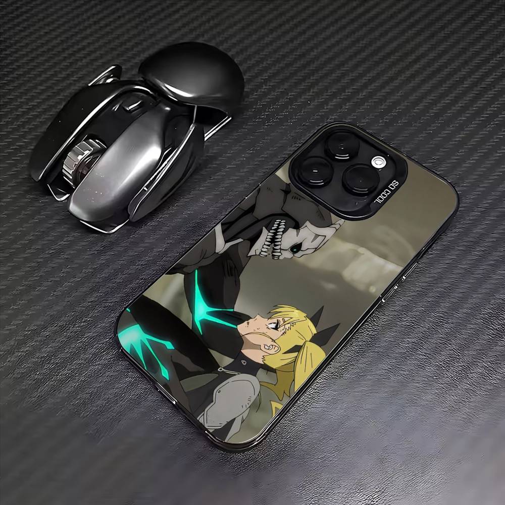 

Горячий Аниме K-Kaiju No Чехол для Телефона Для iPhone17,16,15,14,13,12,11 Plus,Pro Max Цветной Посеребренный Внутренний Чехол iPhone17promax