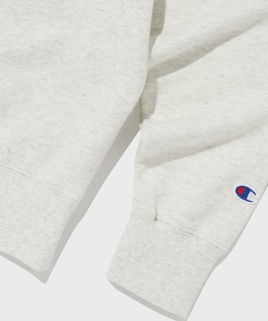 CHAMPION New Jersey Cvc Crewneck Sweatshirt Cream