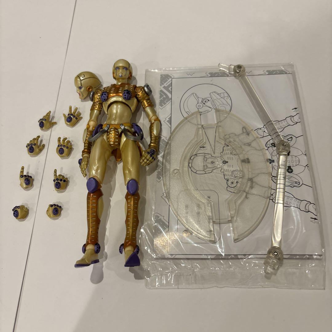 

[USED] Gold Experience Super Action Statue JoJo s Bizarre Adventure