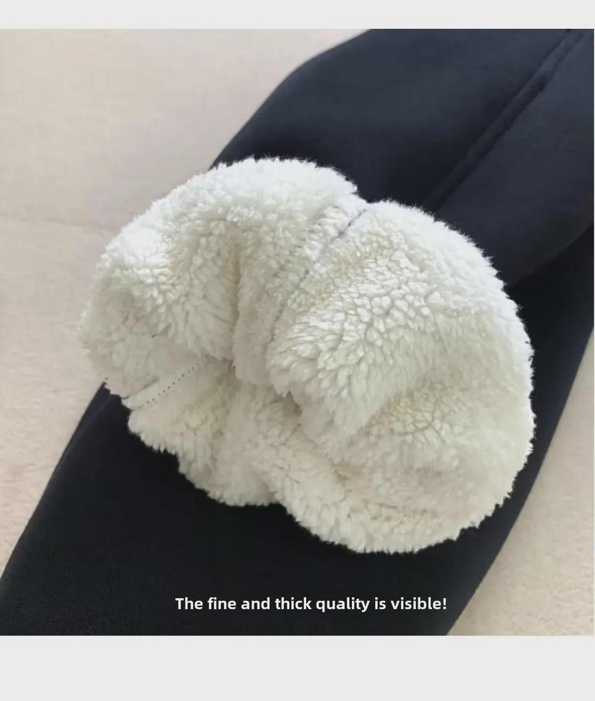 Boys' Thickened Velvet Fleece Sweatpants - Autumn/Winter Sports Pants