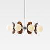 Nordic Acrylic Magic Bean Chandelier for Living, Dining, Study, Children's, or Bedroom Spaces - Bauhaus and Memphis Style.