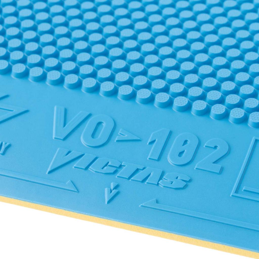 VICTAS Table Tennis Rubber, High Energy Tension, VO>102, Blue, MAX 020222