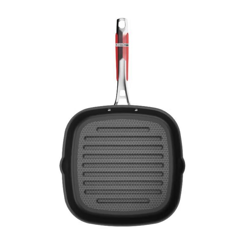 KOBACH Hanseatic Honeycomb 316L Stainless Steel Frying Pan