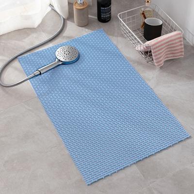 Drenaj Delikli Hızlı Kuruyan Kaymaz Duş Matı PVC Küvet Banyo Paspası Duş Paspası