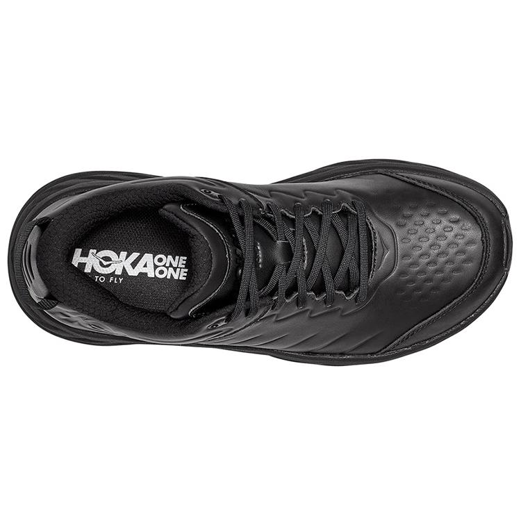 New HOKA ONE ONE Bondi Sr Black 1110520-BBLC