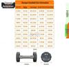 Yongchi Pure Steel Integrated Molding Dumbbell Set