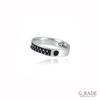 G_Rade Pattern Logo Layered Ring No.4 (B Type)