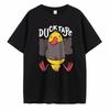 Cute Ducktape Cartoon Graphic T-Shirt