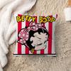 Animation BBetty BBoop Maple Design Cushion Cover Happy Autumn Harvest decor Holiday Decorati Pillow Cover