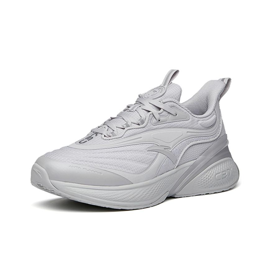 Anta C37 2.0 FW Sports Shock Absorption Non-Slip Wear-Resistant Low-Top Running Shoes Men Sneaker Cloud-Gray 112215538R-4