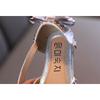 Summer New Korean-style Rhinestone Bow Girls' Sandals Princess Shoes Children's Shoes Spring Style Girls' Leather Shoes Trendy