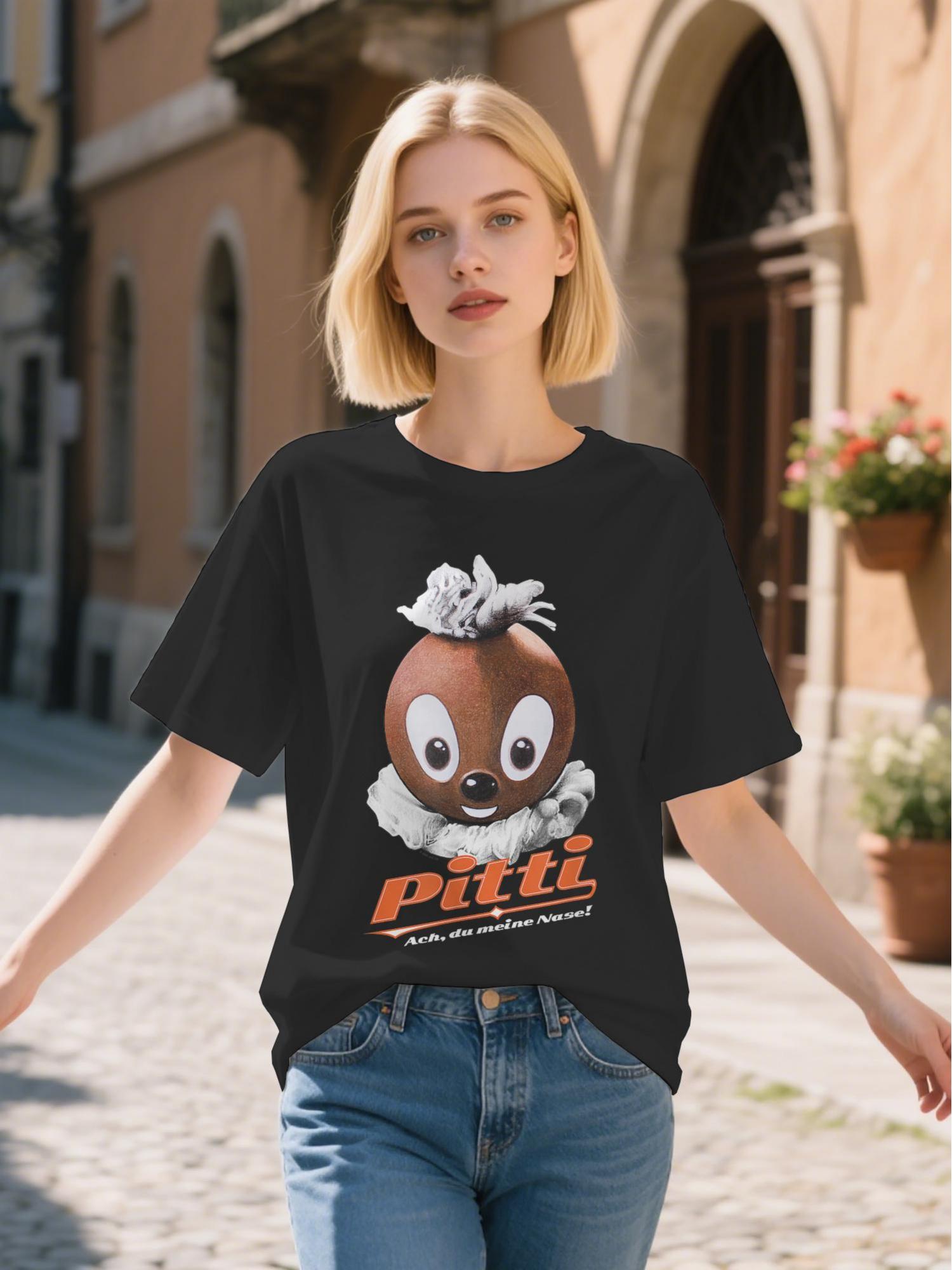Pittiplatsch S Fun My Nose! Motti Character T-Shirt M