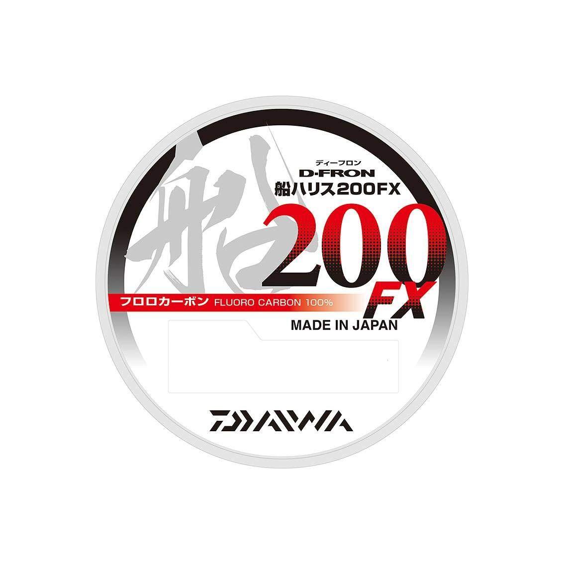 Used New Daiwa Fluoroline Deaflon Ship Harris 200FX No. 4 200m Natural