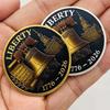 United States 1776-2026, Zinc Alloy, Gold-plated, Eagle Commemorative Medal, Creative Bell, Coin, Commemorative Coin