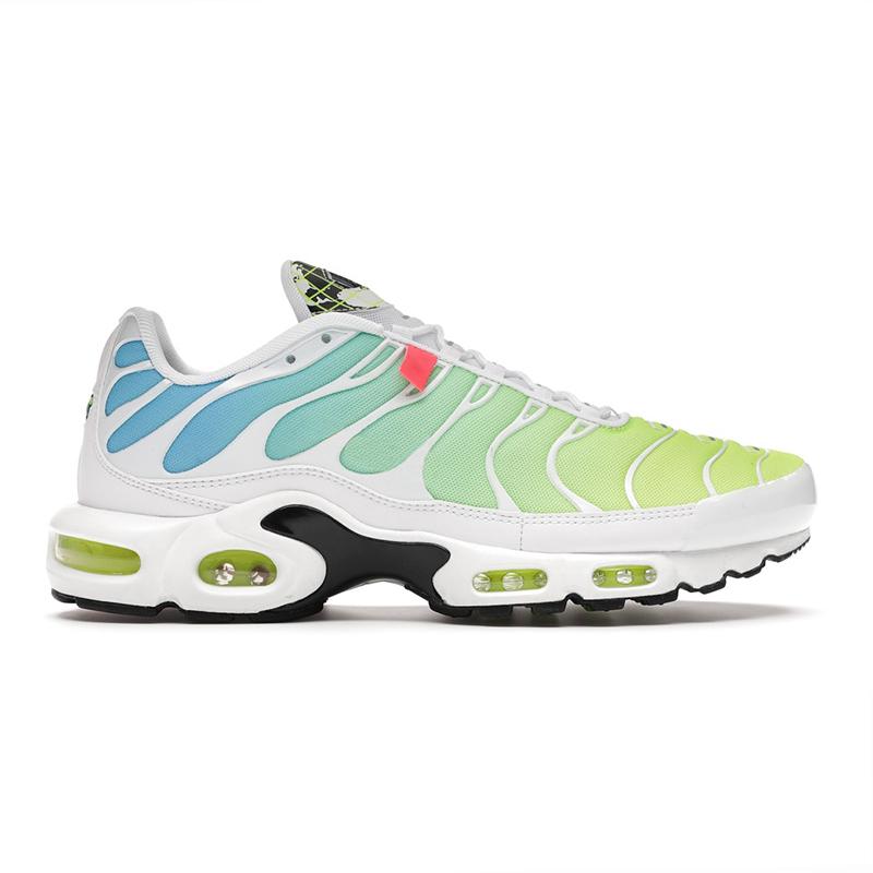2025 Fashion Trend Max Tn Plus Running Shoes Mens White Black Atlanta Hyper Blue Pink True Green Women Breathable Sneaker Trainer Outdoor Sport Shoes