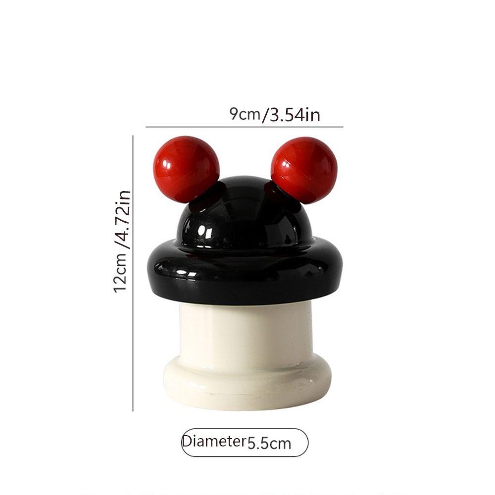 With Lid Toothpick Holder Plastic Makeup Remover Swab Jar Toothpick Storage Box  Living Room