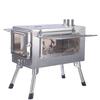 Portable Folding Stainless Steel Camping Wood Stove
