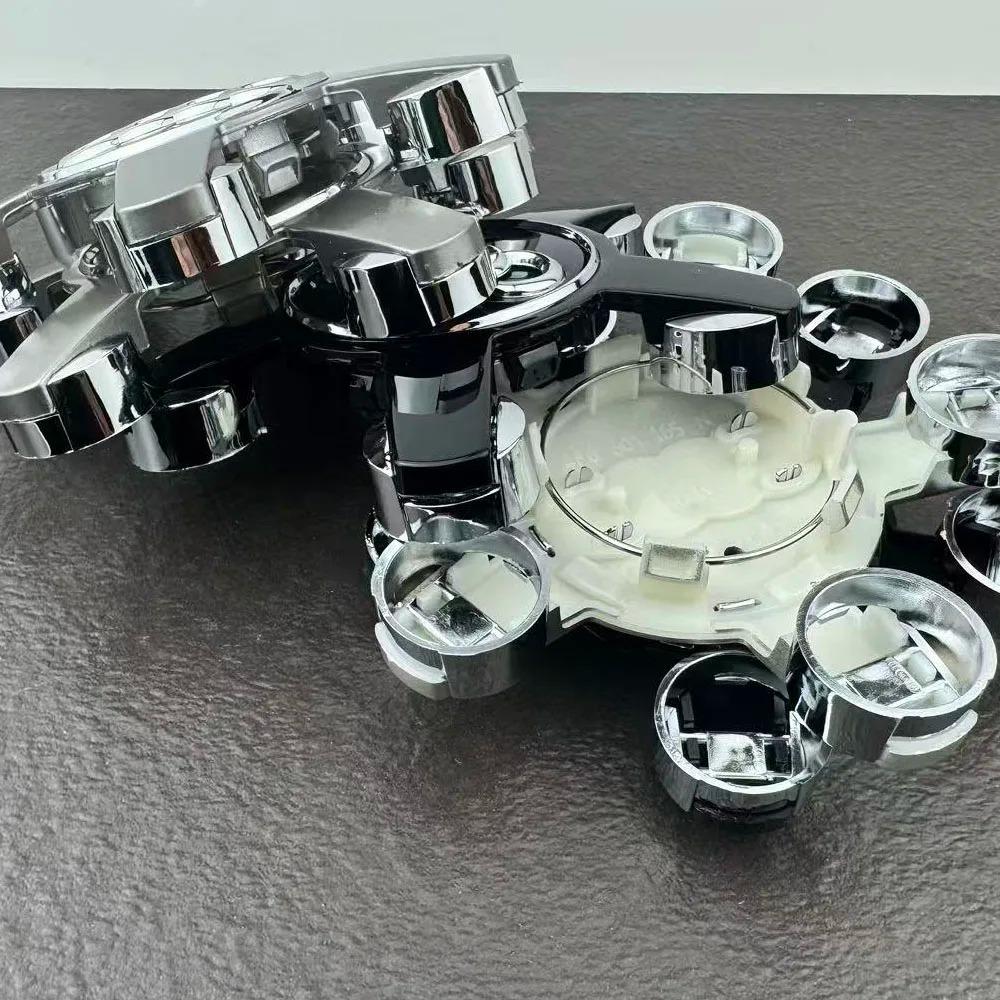 4Pcs/set135MM 8R0601165 4F0601165N For 183a A3 A4 A5 A6 A7 A8 S4 S6 Q3 Q5 Q7 TT B5 B6 Car Wheel Center Cap Hub Covers Badgea183