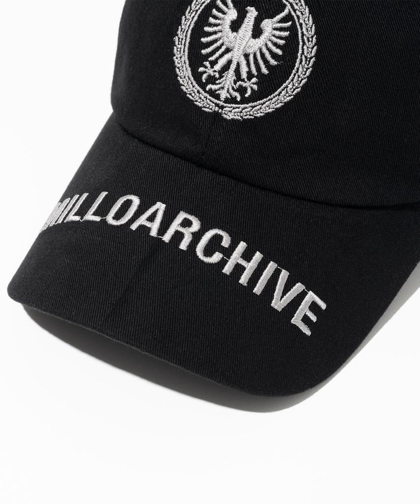 MILLO ARCHIVE Type Brim Ball Cap [Black]