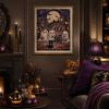 Christmas Wall Painting Decor Set for Home Room,