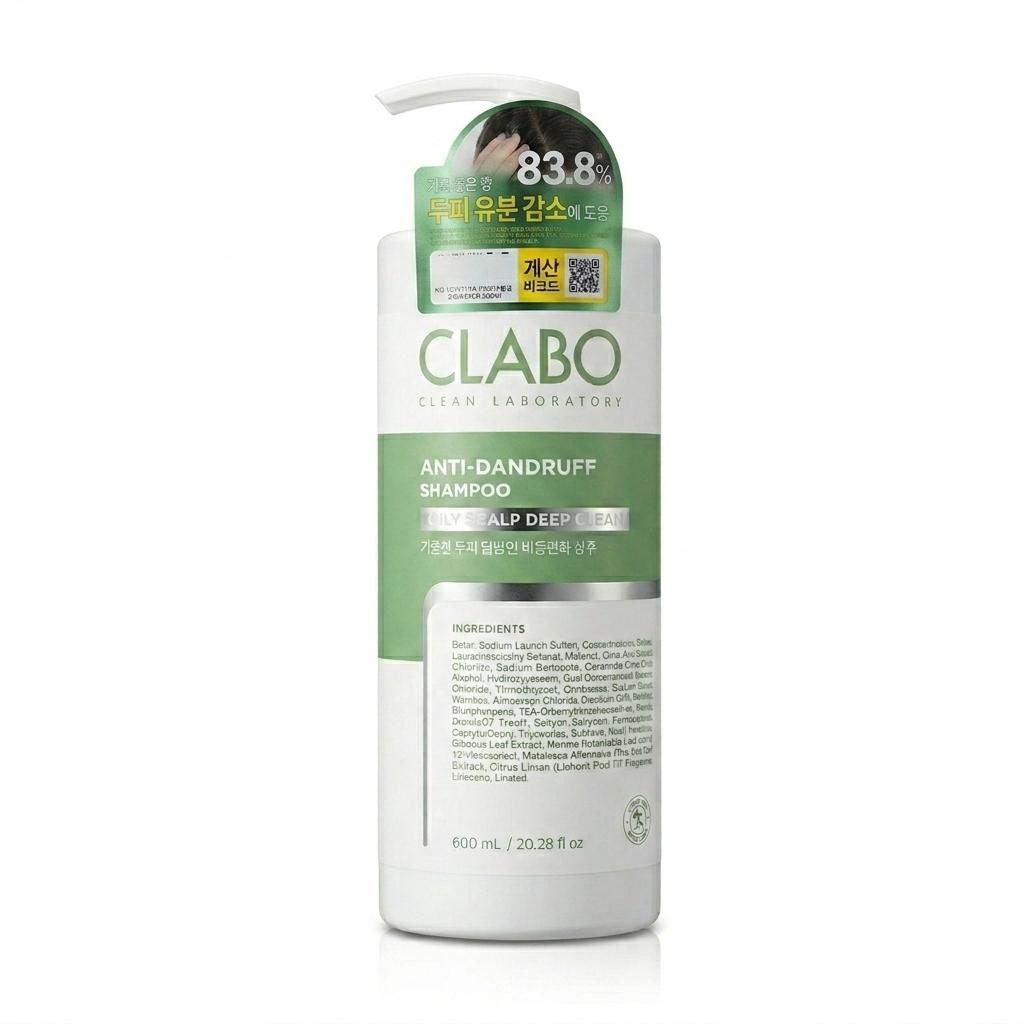 Clabo Oily Scalp Deep Clean Anti-Dandruff Shampoo 600ml