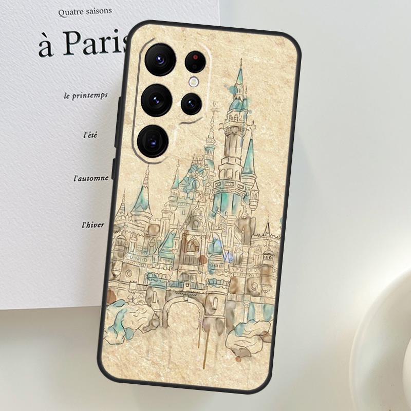 Princess and Castle Case For Samsung Galaxy S26 Ultra S25 S24 S23 S22 S21 S10 Plus S20 FE S25 Ultra Phone Cover