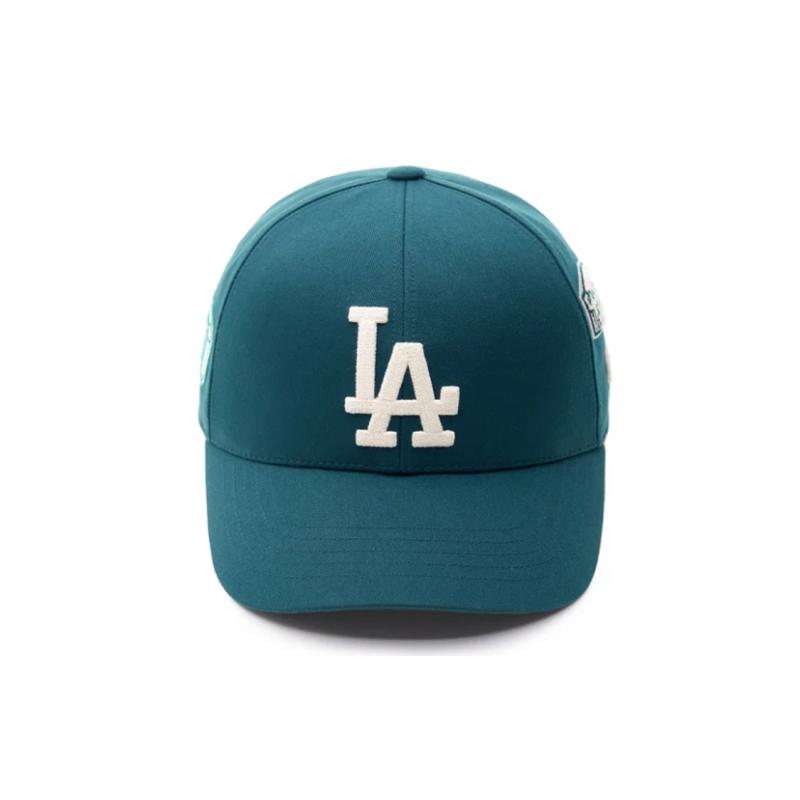 MLB Polyester Cotton Baseball Caps Unisex Green Fashion 3ACPV053N07GND