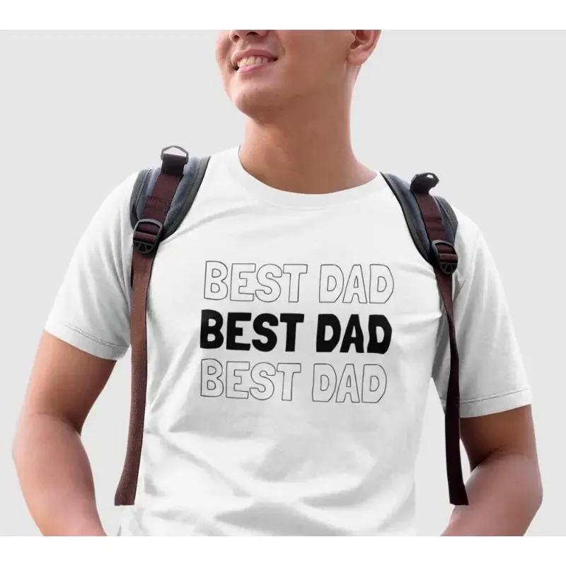Best Dad 2 T Shirt From Daughter Son Fathers Day Birthday Daddy