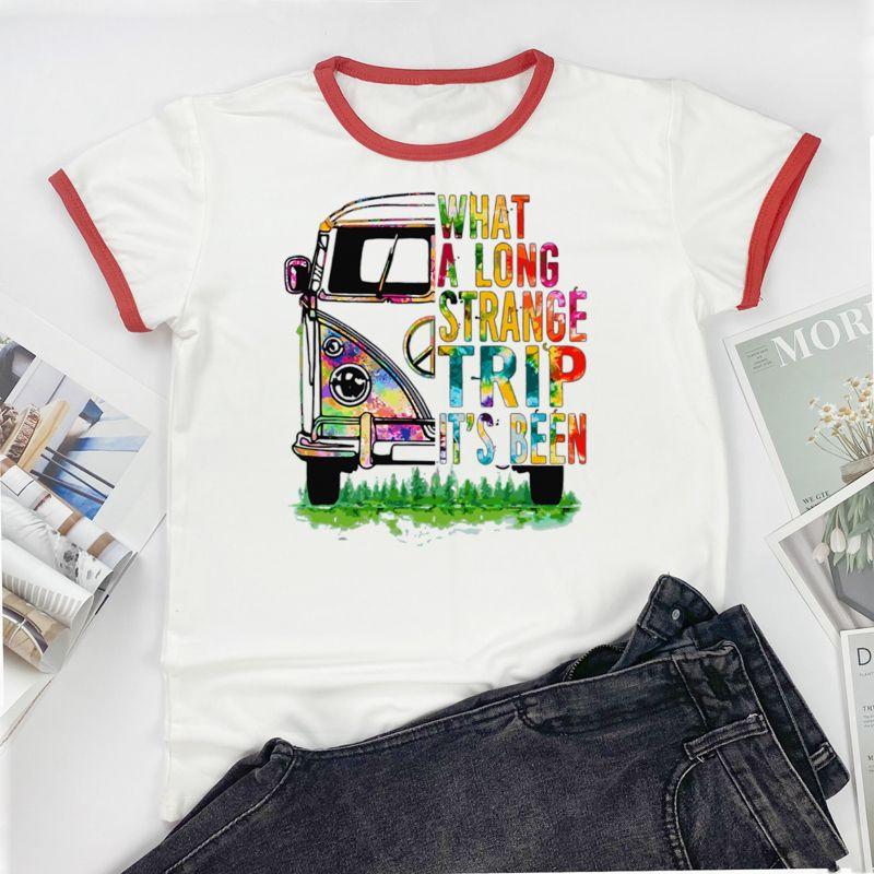 what a long strange trip it's been t shirt