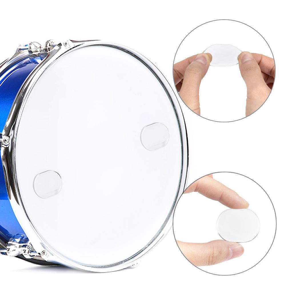 Black Oxford Cloth Drumstick Bag Maple Wood Drum Stick Transparent Mute Pad Set