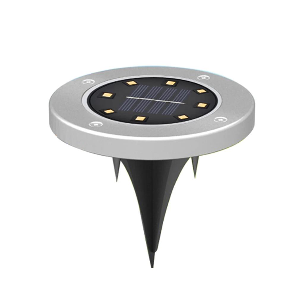 Solar Aisle Lamp Outdoor Lamp Aesthetically Waterproof Built In Silicone Garden High-quality Garden Solar Lamp