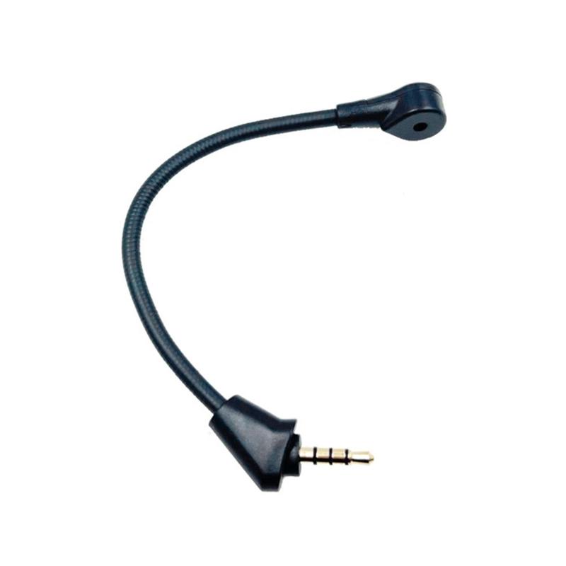 Microphone Replacement Mic for Kingston Hyper X Cloud II Wireless BT Gaming Headset, Detachable Headphones Mic Boom