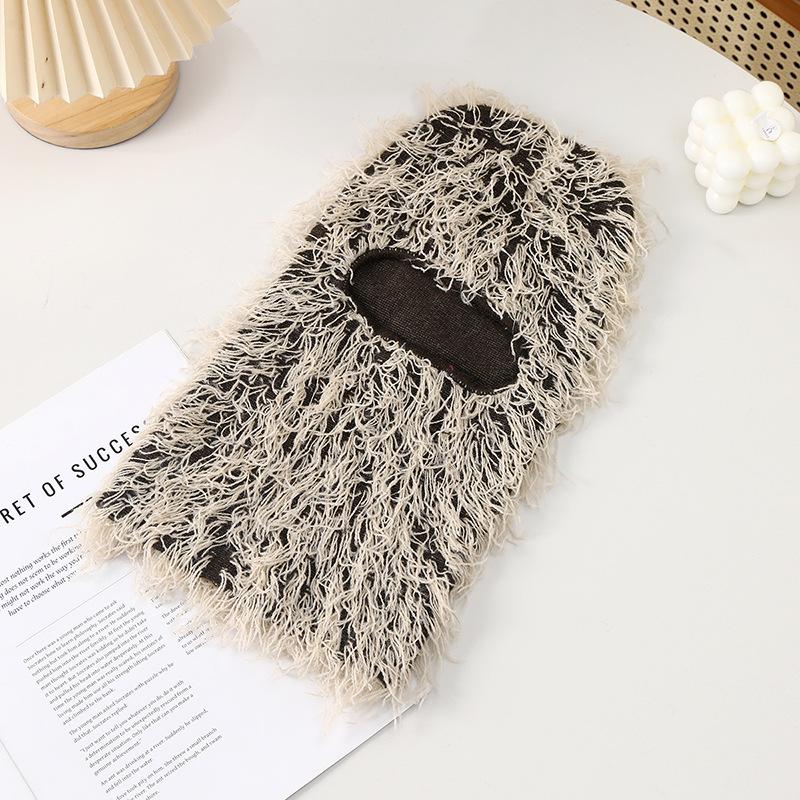Women s Universal Wool Balaclava Hat - Warm, Cold-Protection Knit Face Mask One Size