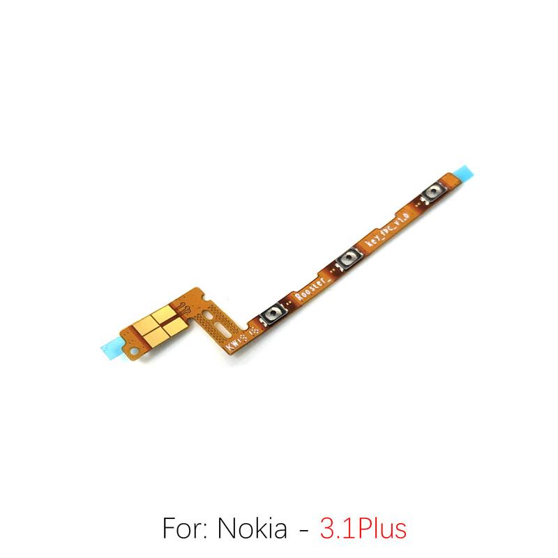 For Nokia 2 1.3 1.4 2.1 2.3 2.4 3.1Plus 3.2 3.4 5.4 4.2 Power Button volume Flex Cable OnOff