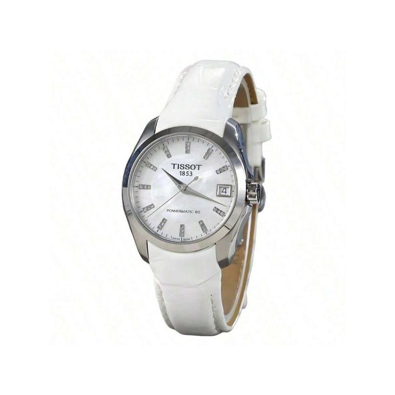 Tissot Orologio da Donna Automatico-Meccanico Svizzero Couturier - Powermatic 80 con Quadrante in Madreperla, Modello T035.207.16.116.00