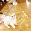 1/3Pcs Laser Small Bell Cat Feather Wand Cat Teaser Stick Telescopic Stick Fun Indoor Play And Exercise Cat Pet Interactive Toy