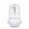Bird Cage with Swing Domed Perch Tall Birdcage for Pet Owners,