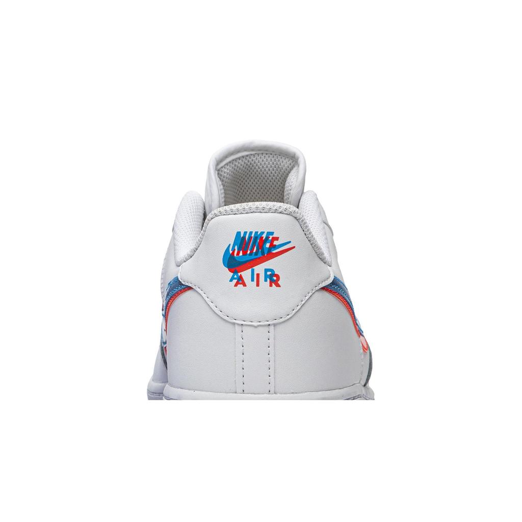 Nike Air Force 1 LV8 KSA Grade School '3D Glasses' (Unisex) White / Blue Hero / Bright Crimson Kids' Skateboarding Shoes BV2551 100
