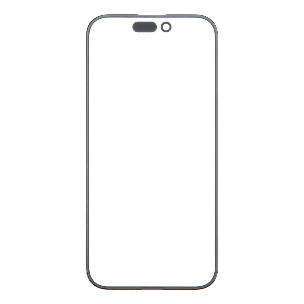 For iPhone 16 Plus Front Screen Glass Lens+OCA Adhesive Replacement Parts (Without Logo)