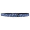 Panda Bamboo Print Graffiti Automatic Buckle Leather Belt