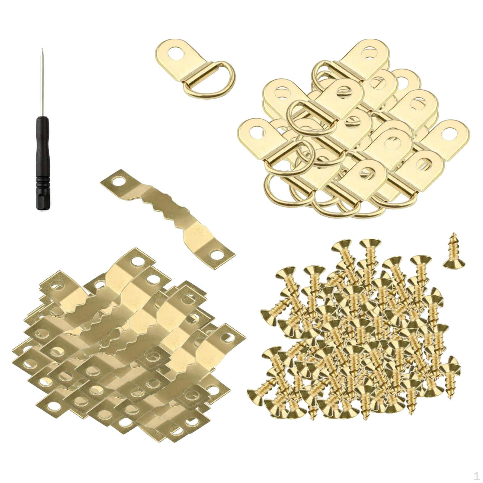 

251 шт. фоторамка вешалка картина прочные D кольца пилообразная картина спальня