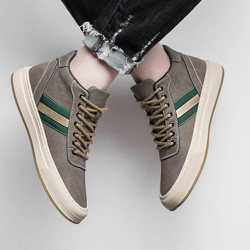 Pánské boty na zvětšení výšky o 6 cm, tenisky, pánská sportovní obuv, volnočasové boty, boty na skrytém podpatku, velikost 38-44