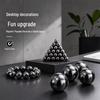 Polished Black Ferrite Magnetic Beads Educational Toy