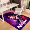 Custom personalization Prince Purple Rain Print Area Rug - Soft, Washable Non-Slip Indoor Mat,Living Room,Home&Office Decorative Rug