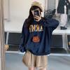 Women's Autumn/Winter Round Neck Printed Loose Hoodie - Best Friend Outfit, Long Sleeve Top 2022 New Style