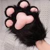 Fursuit Kigurumi Cosplay Costume Gloves Furry Cosplay Props Kawaii Cat Claw Mittens  Club