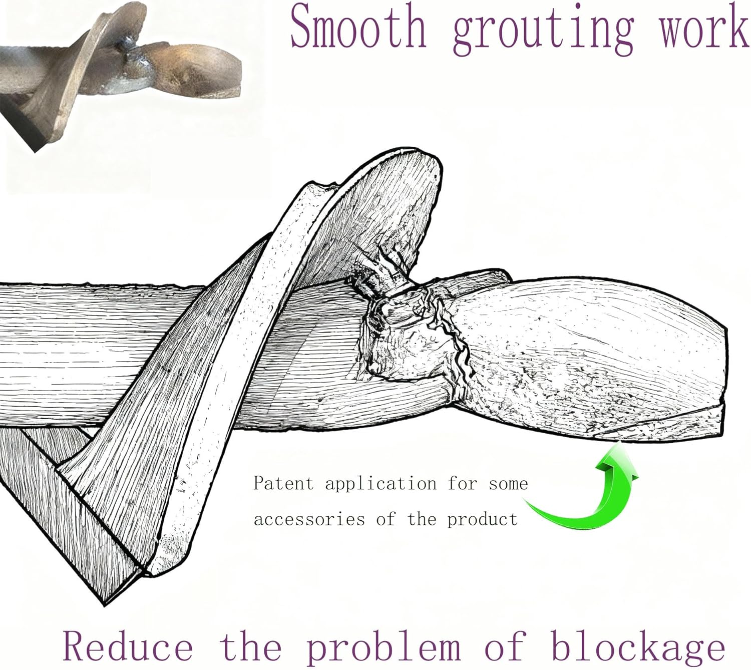 

Electric Mortar Grout Gun Portable Pointing Grouting Caulking Sprayer with 9 Nozzles (Without Electric Drill) United States